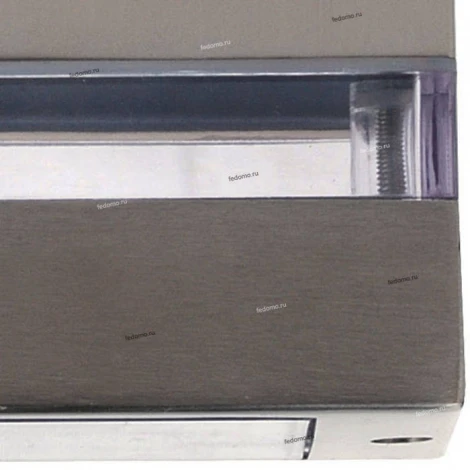 Светильник настенный уличный Horoz Gardenya, 1 плафон, никель с прозрачным