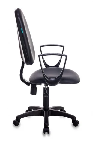 Кресло Бюрократ CH-1300N черный Престиж+ эко.кожа крестовина пластик