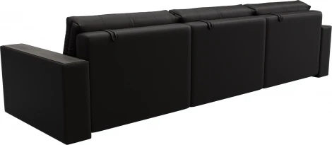 Диван прямой с декором Лига-049 НПБ Лонг Лига Диванов (Экокожа) арт.128433