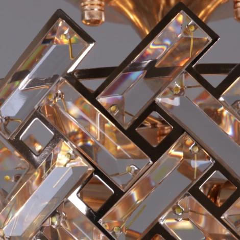 Потолочная люстра хрустальная Reluce 09108-3.4-06 (220V)