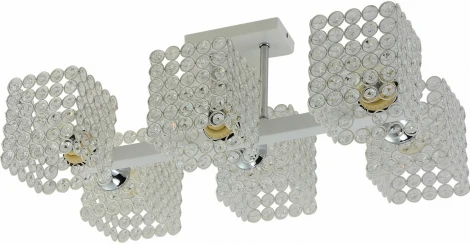 Потолочная люстра на штанге Reluce 01335-0.3-06 WH+CR (220V)