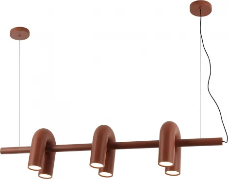 Подвесной светильник Kink Light Канти 08465-3A,06 терракотовый (LED, 220V, на тросе)