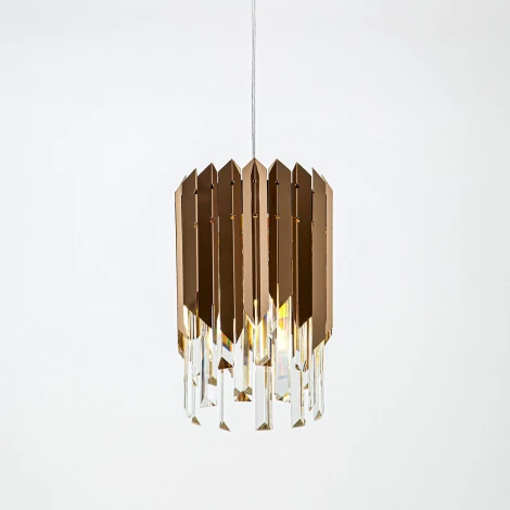 Подвесная люстра хрустальная Modelux MODELUX ML.20208.1 GD