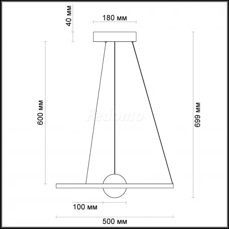Подвесная люстра Odeon Light Lond 4031/21L