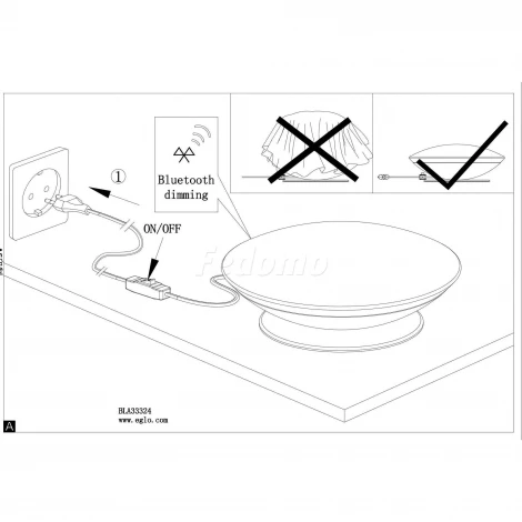 Интерьерная настольная лампа Eglo Frattina-C 97813