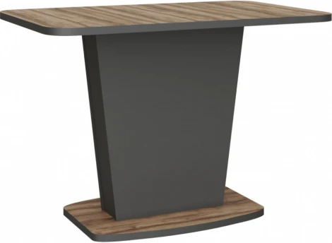 Кухонный стол Аквилон Woodville (Пластик,ЛДСП/Графит) арт.608570