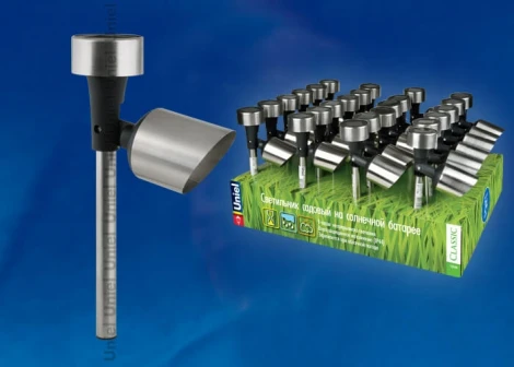 Грунтовый светильник на солнечной батарее Uniel USL-C-690/MT375 SPOT SET24 (LED, IP44)