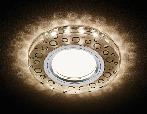 Встраиваемый точечный светильник Ambrella Декоративные Led+mr16 S218 WH/CH/WA (220V)