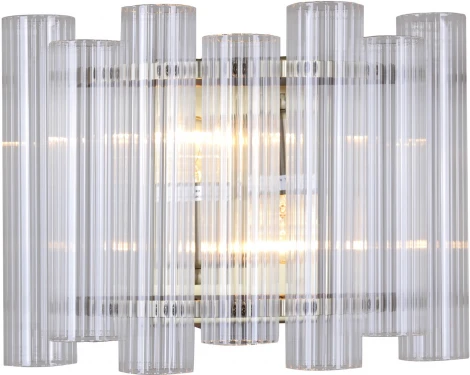 Бра ILLUMICO IL0686-2WSQ-24 AB LYRA (220V, хрусталь)