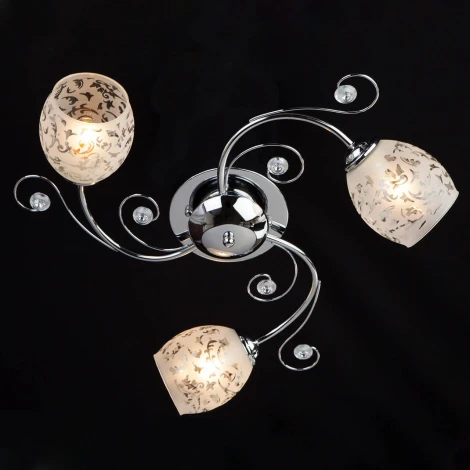 Потолочная люстра Eurosvet Roksana 9677/3 хром