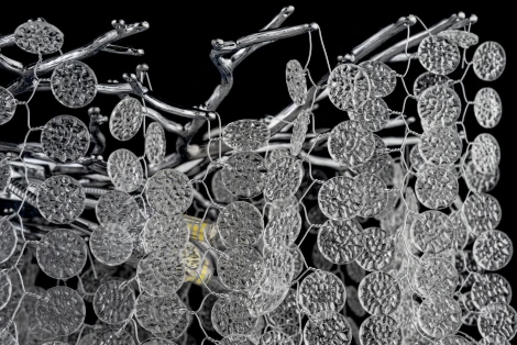 Потолочная люстра хрустальная на штанге Dio D`arte Tavenna Nickel Tavenna H 1.3.76.102 N (220V)