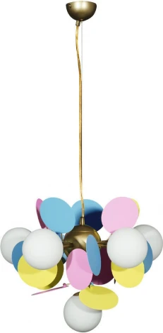 Подвесная люстра Loft IT Matisse 10008/6 mult (для детской, 220V, на тросе, шарики)