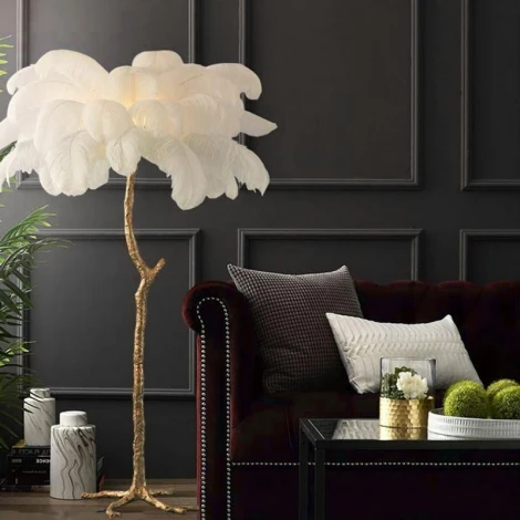 Торер L'Arte Luce Feather Lamp L03441 (220V, перо)
