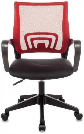 Кресло офисное TopChairs ST-Basic сетка/ткань красный УТ000035166