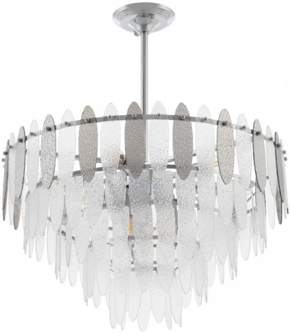 Подвесная люстра хрустальная на штанге Arte Milano Sorrento-1309 371309/9/300/580 CR (220V)