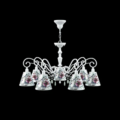 Подвесная люстра Lamp4you Classic 19 E3-07-WM-LMP-O-13-CRL-E3-07-GR-DN