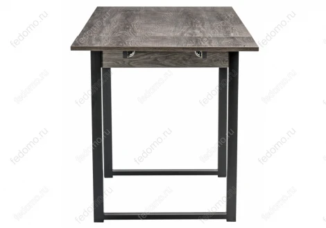 Стол Woodville Форли дуб рошелье / черный матовый 424179