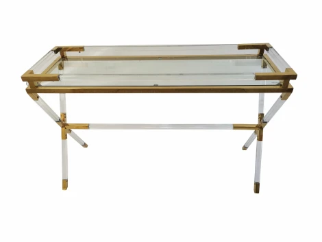 Консоль IST-CASA Джорджия MH-10ST, 120х40х76 см, прозрачный