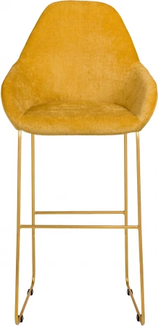 Стул бар Kent Желт/Линк Золото R-Home арт.4101198h_ЖелтЗолот_БАР