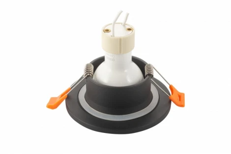 Встраиваемый точечный светильник Denkirs DK3016 DK3016-BK (220V, круглые, IP65)