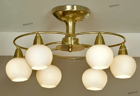 Потолочная люстра Lussole Caruso LSQ-4717-06