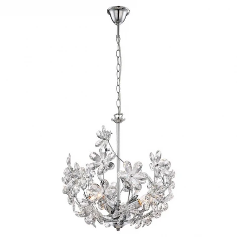 Подвесная люстра Lussole Lgo Phoenix GRLSP-0184 (220V, на цепи, цветы, IP21)