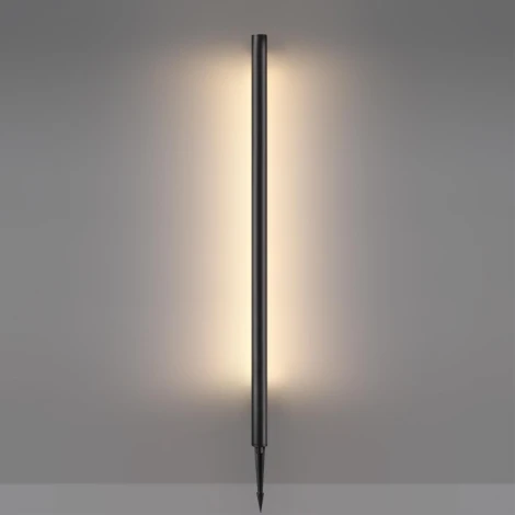 Уличный наземный светильник Odeon Light Pifa 7036/16GL черный/металл/акрил LED 16W 3000K 220V (IP65)