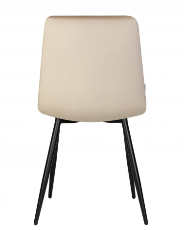 Стул обеденный CHILLY (Бежевый Holland 07, основание черное)