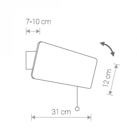 Настенный светильник Nowodvorski Oslo Oak 9311