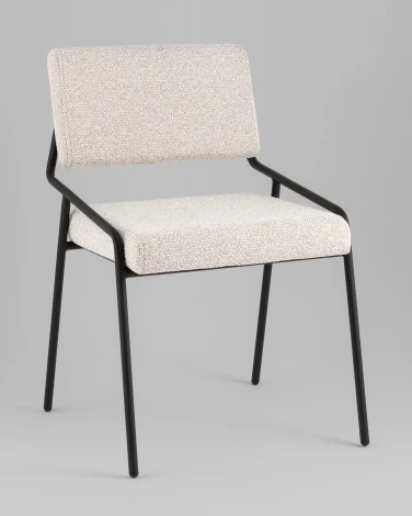 Стул Stool Group Теллинг шенилл серо-бежевый УТ000041943