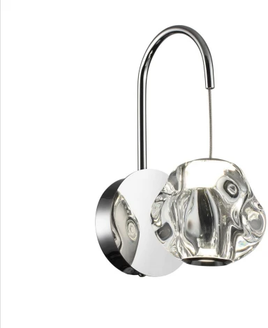 Бра Odeon Light Jemstone 5084/5WL хром/прозрачный/металл/акрил LED 5W 4000K 250Лм (220V, шарики)