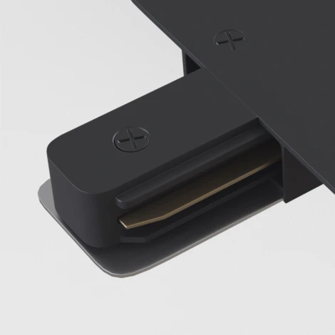 Коннектор L-образный Unity встраиваемый черный (однофазный) Maytoni Technical TRA002CL-11B