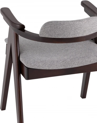 Стул обеденный OLAV серый 2 шт. УТ000036438