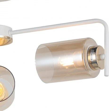 Потолочная люстра на штанге ILLUMICO IL8248-3COU-79 WH GD (220V)