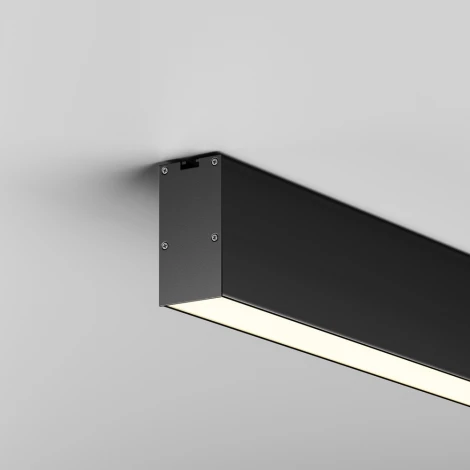 Потолочный линейный светильник светодиодные Maytoni Technical LL311043 3000K 35x67 черный 1 м