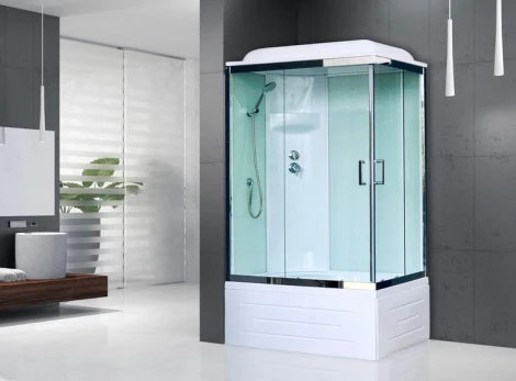 Душевая кабина Royal Bath RB 8100BP6-WT-CH L