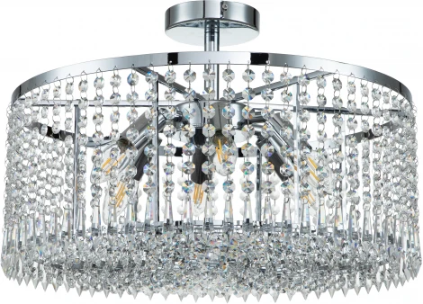 Люстра потолочная на штанге Sfarzo V000279 (12005/6С Chrome) (220V)