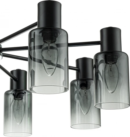 Потолочная люстра на штанге Diversity Escada 2120/8P E14*40W Black (220V)