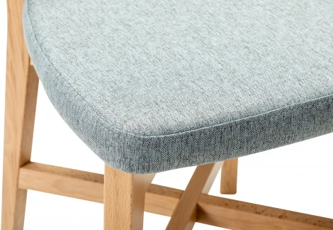 Стул Frank Pro Грей/Натуральный бук R-Home арт.400010982h