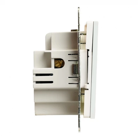 Выключатель сенсорный одноклавишный (белый) Stekker Катрин 50274