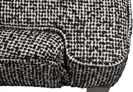 Обеденный стул Garda Decor ELEGANTE-3K-Santo302-CHZOL (Черный/Серый)