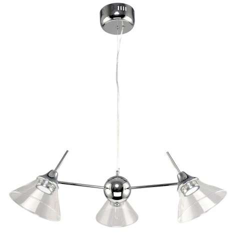 Подвесная люстра Максисвет Модерн 2-5161-3-CR LED