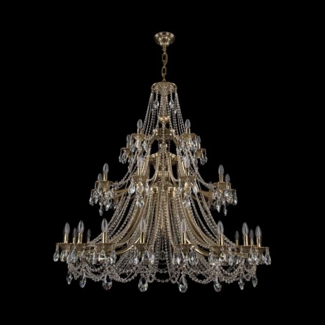 Подвесная люстра Bohemia 1771 1771/20+10+5/490/C/GB