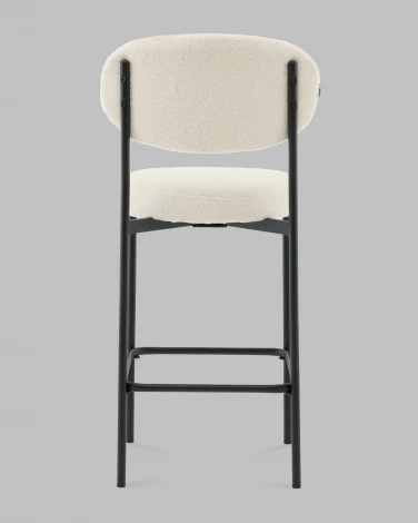 Стул полубарный Бриф DD букле молочный Stool Group арт.УТ000041504