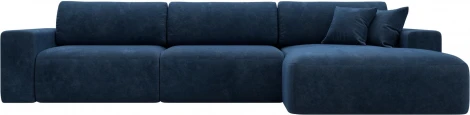 Диван угловой Лига-036 НПБ Классик Лонг правый угол Лига Диванов (Велюр) арт.127787