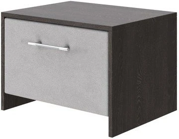 PROxSON Тумба Varna (ЛДСП Кантербери+ткань Дуб Кантербери/Ultra Серый камень) 51x40