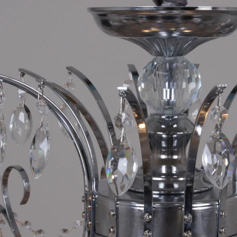 Подвесная люстра хрустальная Reluce 40300-0.3-450 CH