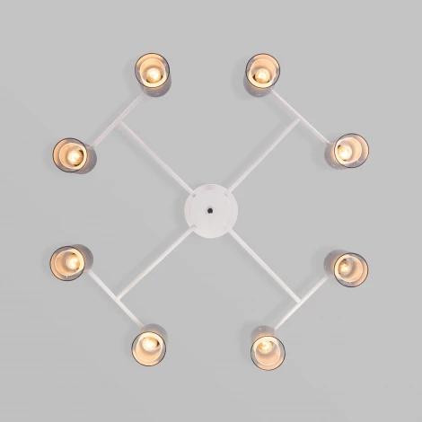 Потолочная люстра на штанге Amado 70115/8 белый Eurosvet (220V)