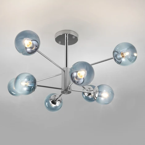 Потолочная люстра на штанге Eurosvet Ascot 30166/8 хром (220V)