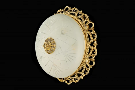 Потолочный светильник круглый Arti Lampadari Venezia E 1.13.46 G (220V)